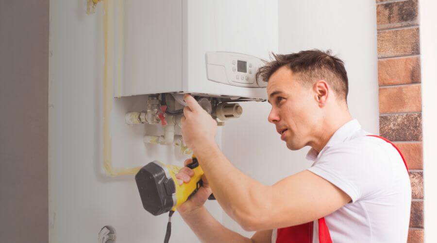 Local tankless water heater installation in Underhill, VT